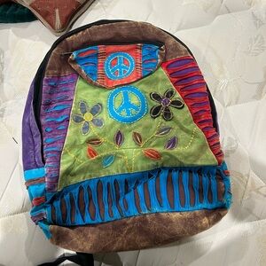 Colorful Bohemian Backpack